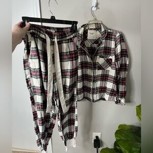 Abercrombie & Fitch Plaid Pajama Set size small
